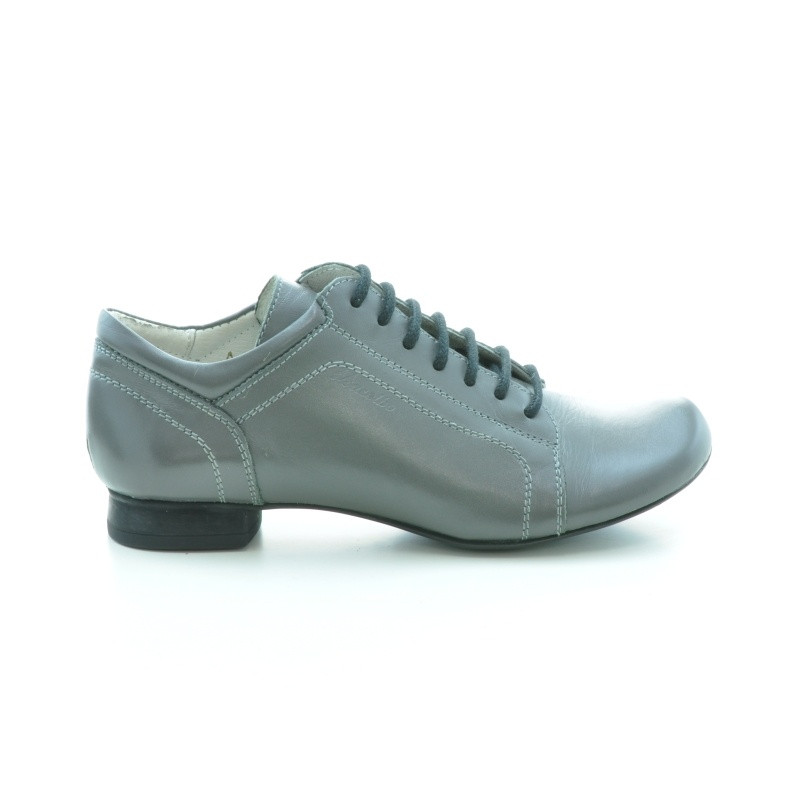 Women casual shoes 645 gray talpa neagra
