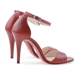 Women sandals 1238 red