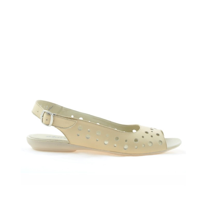 Women sandals 5020 beige