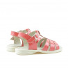 Small children sandals 53c patent coral