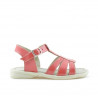 Small children sandals 53c patent coral