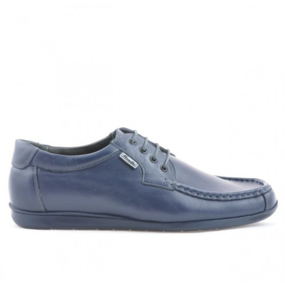 Men loafers, moccasins 818 indigo
