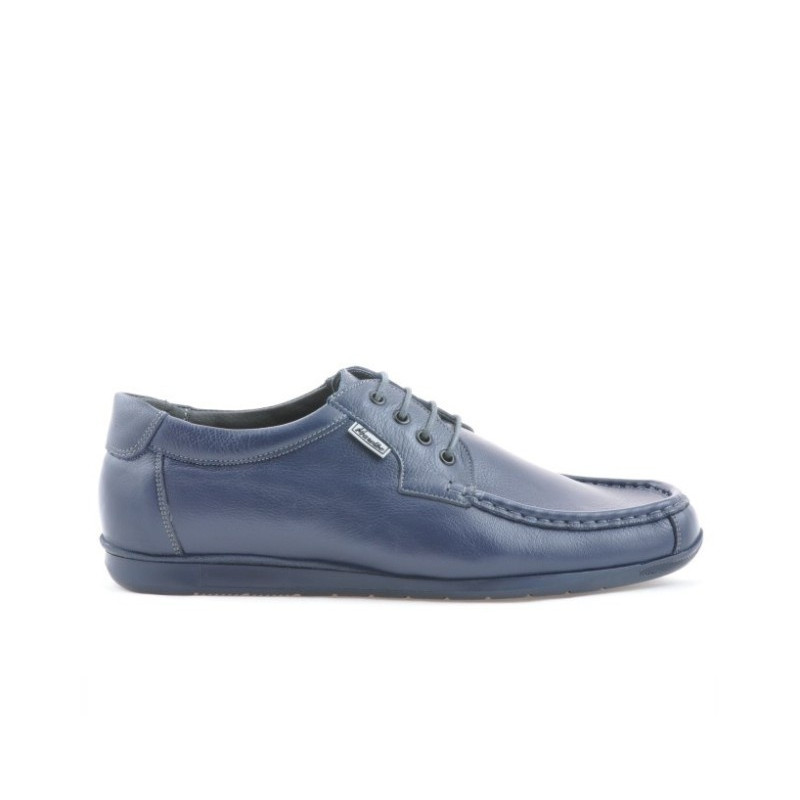 Men loafers, moccasins 818 indigo