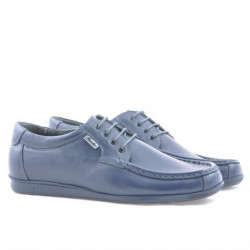 Men loafers, moccasins 818 indigo