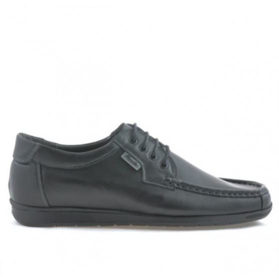 Men loafers, moccasins 818 black