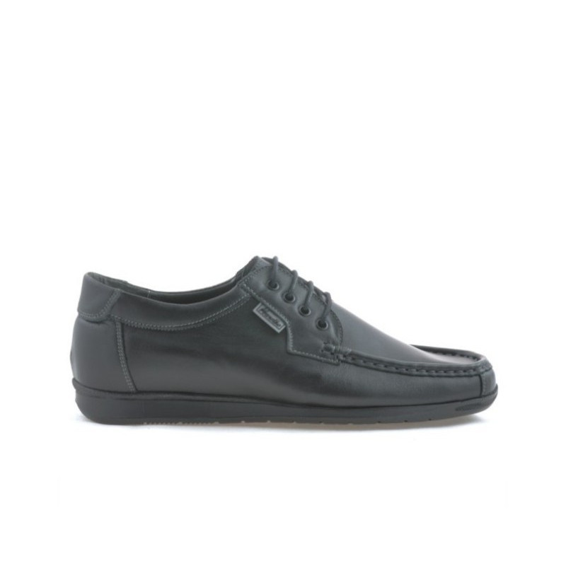 Men loafers, moccasins 818 black