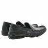 Men loafers, moccasins 813 black