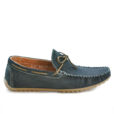 Men loafers, moccasins 863 bufo black