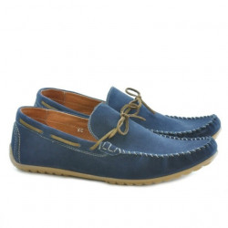 Men loafers, moccasins 863 bufo indigo