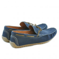 Men loafers, moccasins 863 bufo indigo