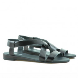 Women sandals 5010 patent black