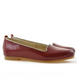 Women dancers 662 patent burgundy