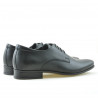 Men stylish, elegant shoes 786 black