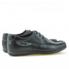 Men loafers, moccasins 718 black