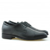 Men stylish, elegant shoes 785 black