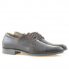 Men stylish, elegant shoes 785 a brown