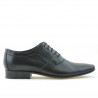 Men stylish, elegant shoes 798 black