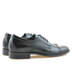 Men stylish, elegant shoes 785 patent black