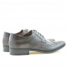 Men stylish, elegant shoes 797 a brown