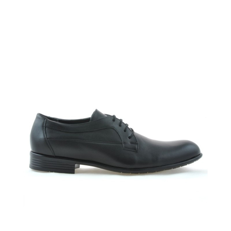 Men stylish, elegant shoes 764 black 