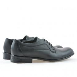 Men stylish, elegant shoes 764 black 