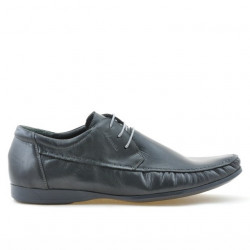 Men stylish, elegant, casual shoes 862 gray