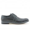 Men stylish, elegant, casual shoes 749 black
