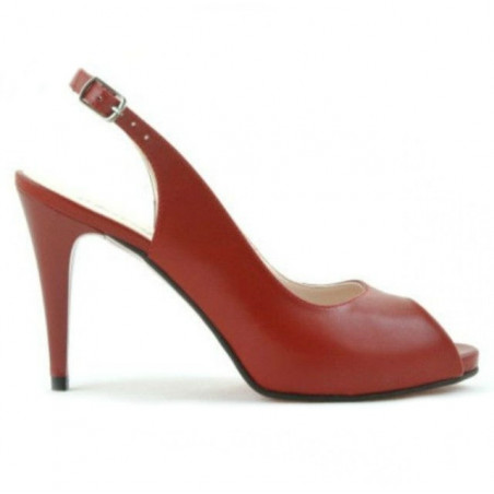 Women sandals 1250 red