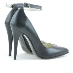 Women stylish, elegant shoes 1247 black