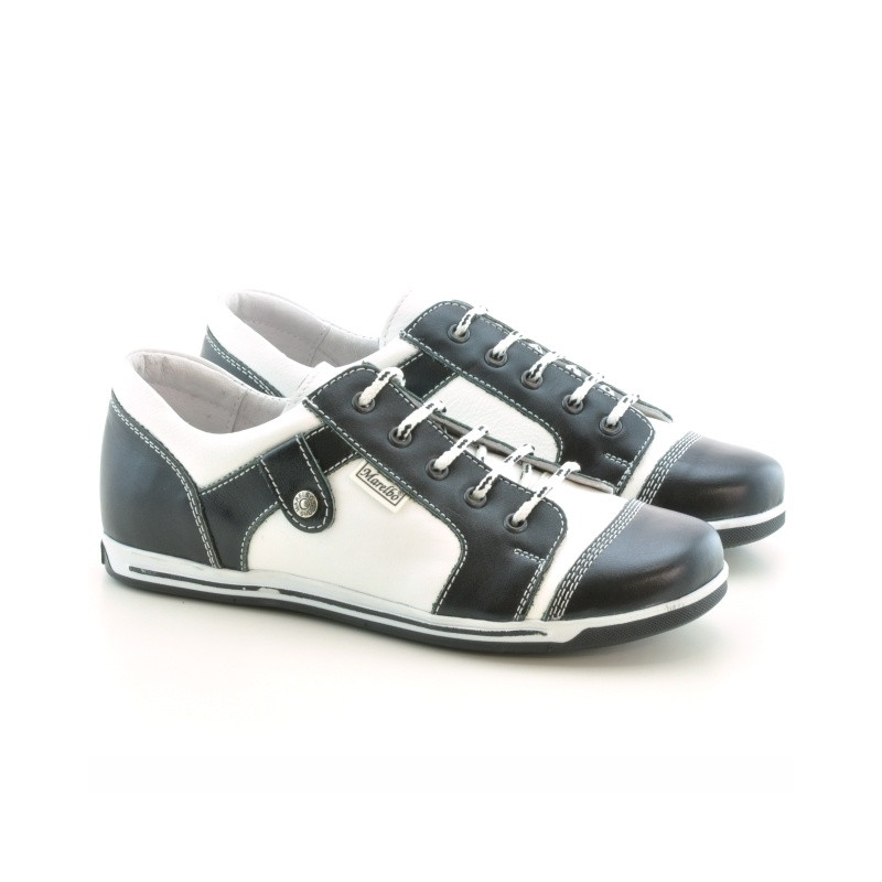 Women sport shoes 143-1 black+white