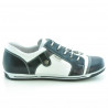 Women sport shoes 143-1 black+white