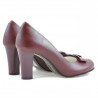 Women stylish, elegant shoes 1245 grena