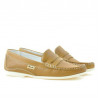 Women loafers, moccasins 661 brown cerat