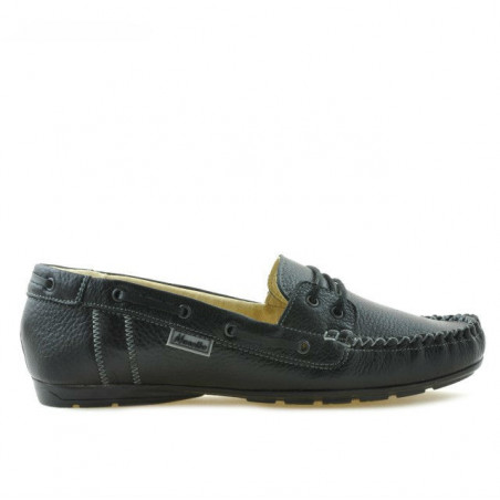 Women loafers, moccasins 620 black