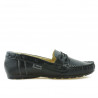 Women loafers, moccasins 620 black