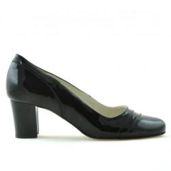 Women stylish, elegant shoes 1217 patent black