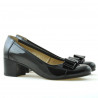 Women stylish, elegant, casual shoes 636 patent black