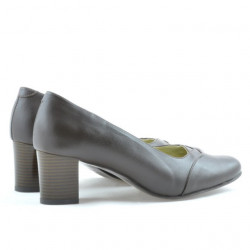 Women stylish, elegant shoes ( large size ) 1072xxl cafe