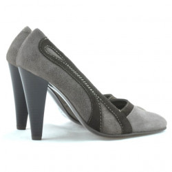 Women stylish, elegant shoes 1208 sand antilopa combined