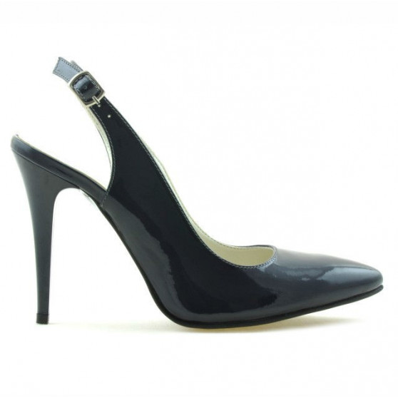 Women sandals 1235 patent indigo