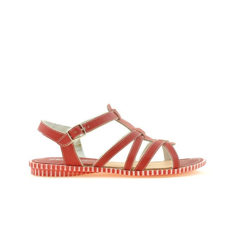 Women sandals 595 red