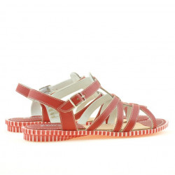 Women sandals 595 red