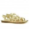 Women sandals 595 beige 1