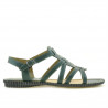 Women sandals 595 green