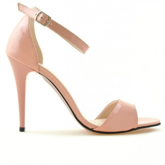 Women sandals 1238 patent pink
